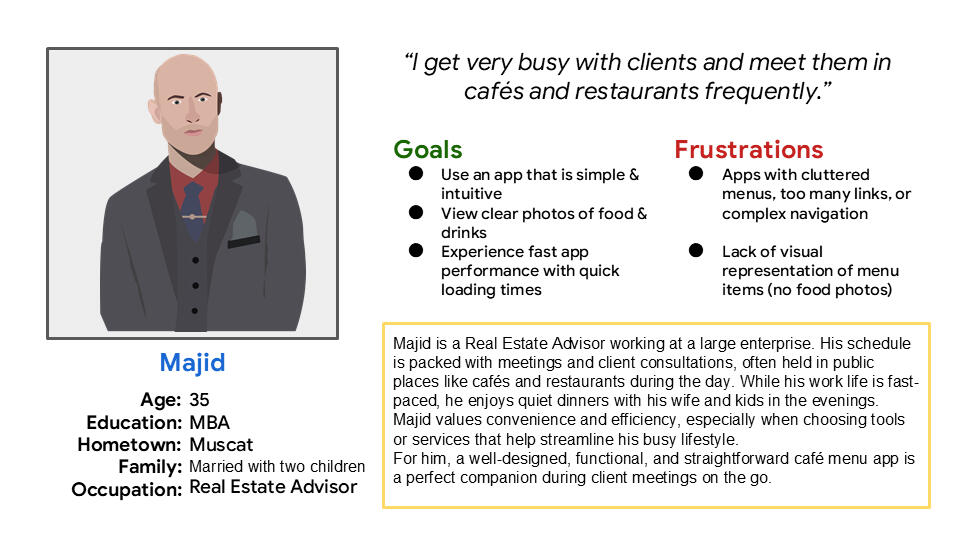 Persona [Cafe App Menu]-Majid