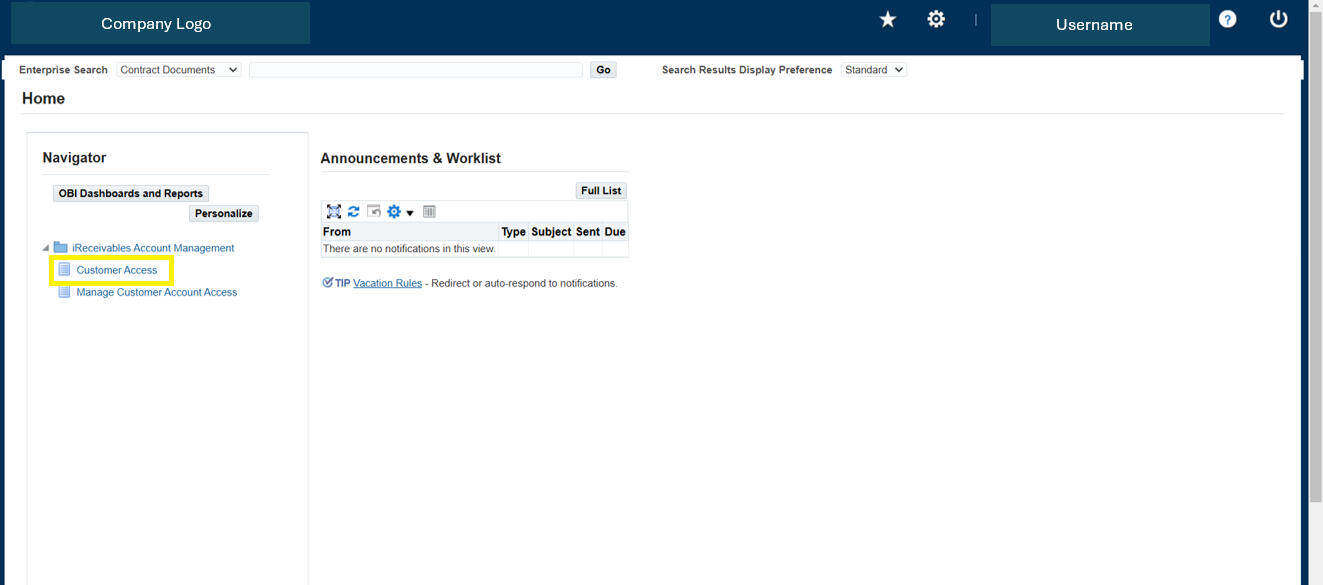 Accessing Invoices and Transactions